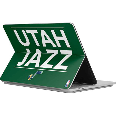 NBA Utah Jazz Standard - Yellow Surface Laptop Studio Skin